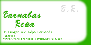 barnabas repa business card