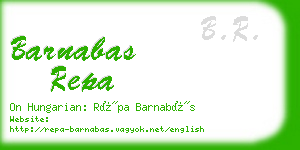 barnabas repa business card